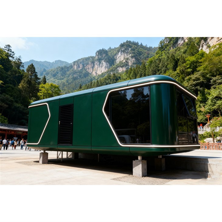 Eco-Friendly Capsule House Modular Design For Small Land Plots suppliers